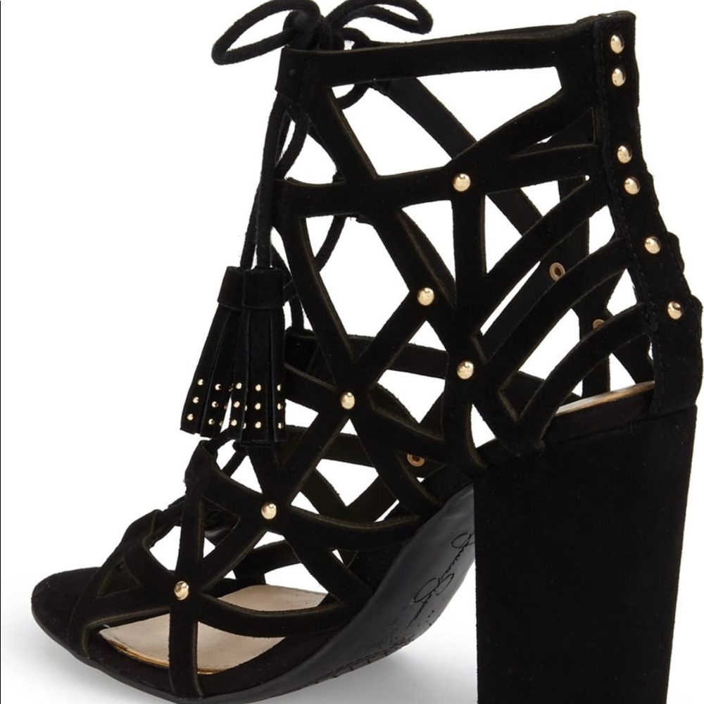 Jessica Simpson Kariba Caged Sandal NWOB